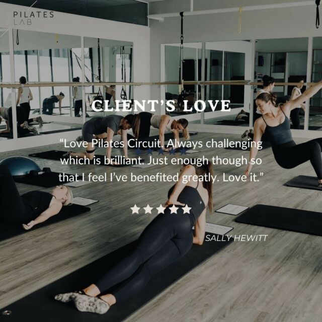 Your feedback means the world to us and motivates us to keep providing the best Pilates experience. ⁠
⁠
Here's what one of our cherished clients had to say about their experience with us at The Pilates Lab.⁠
⁠
“Love Pilates Circuit. Always challenging which is brilliant. Just enough though so that I feel I’ve benefited greatly. Love it.”⁠
-Sally Hewitt⁠
⁠
Thank you for sharing your wonderful journeys with us. We’re so proud to be a part of your fitness story!⁠
⁠
Share your experience and tag us in your posts! ✨⁠
⁠
.⁠
.⁠
.⁠
#clientlove #clientappreciation #clientreview #clientdiaries #testimonial #ThePilatesLabPerth #pilatesstudio #ScarboroughPilates #PerthFitness #PilatesInScarborough  #perthfitfam #fitnessjourney #pilateslovers  #fitness #pilateslove #reformerperth #groupclasses #pilatesperth #PilatesWorkout #PerthPilates #FitForLife#WorkoutMotivation #PilatesCommunity #pilatesworkout #pilatesreformer #ReformerPilates #MatPilates #PilatesCircuit #powerreformer #reformerworkout